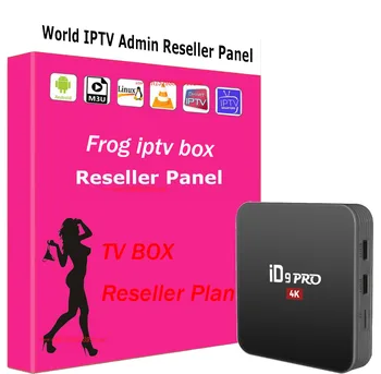 

IPTV TV BOX France Panel reseller Set UP BOX Androd 9.0 Support iptv