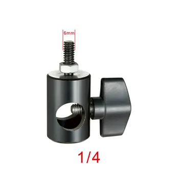 

Durable Universal Metal Speedlite Thread Adapter Screw Light Stand Bracket with Screw Mount Swivel Adapter Photographic Lighting