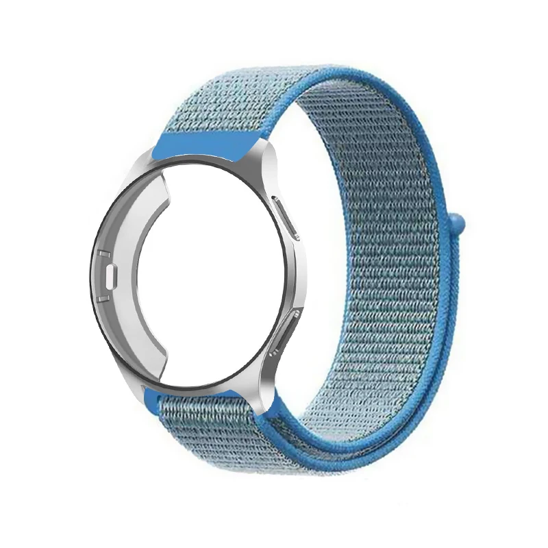 A14 Чехол+ ремешок для samsung Galaxy watch 46 мм/42 мм, ремешок gear S3 Frontier, нейлоновый спортивный браслет-петля, аксессуары для часов 42/46 мм S 3 - Цвет ремешка: A14