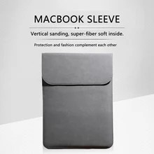 Простой и стильный вертикальный ноутбук Матовая Внутренняя Сумка легкий и дышащий чехол для 11 12 13 13,3 15,4 дюймов Apple lap