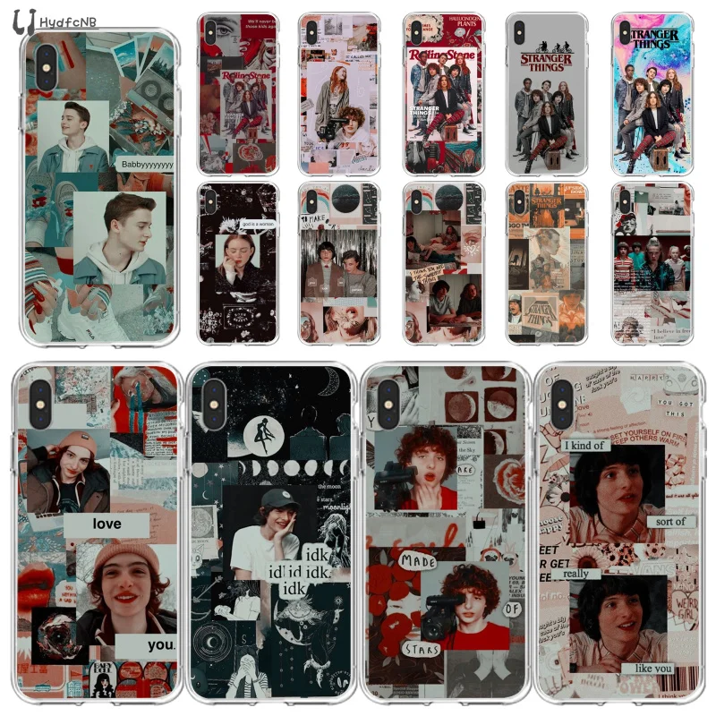 

LJHYDFCNB strange things TPU Soft Phone Case for iPhone 11 pro XS MAX 8 7 6 6S Plus X 5 5S SE XR cover