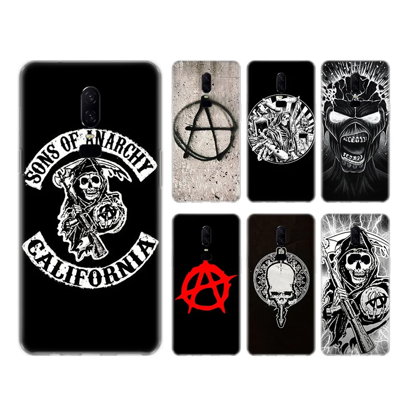 Fashion Sons of Anarchy Fundas Case For OnePlus 1+ One Plus 8 7T 7 Pro 6T 6 5T 5 Back Cover Coque | Мобильные телефоны и