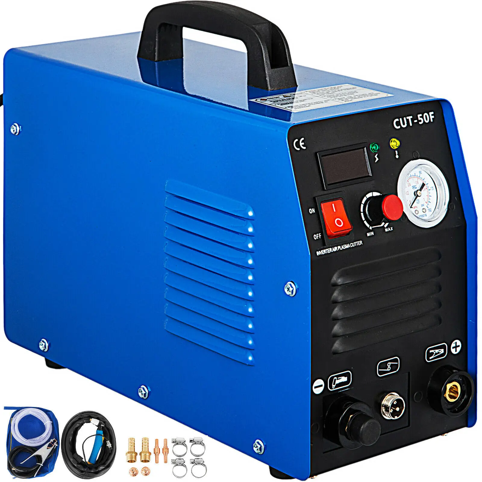 110V / 220V CUT 50F плазменный резак 50 Ампер Dual Напряжение металлический режущий инвертор с изолированным затвором
