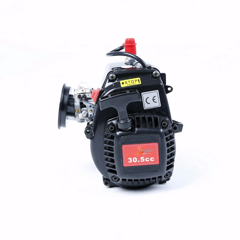 Комплект двигателя с 4 отверстиями 30.5CC подходит для 1/5 HPI ROFUN ROVAN KM BAJA Losi 5ive T FG GoPed