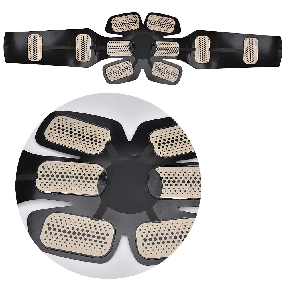 EMS Abdominal Muscle Trainer ABS Electric Muscle Stimulator Smart Wireless Body Slimming Massager Care Exercise Gym Equipment