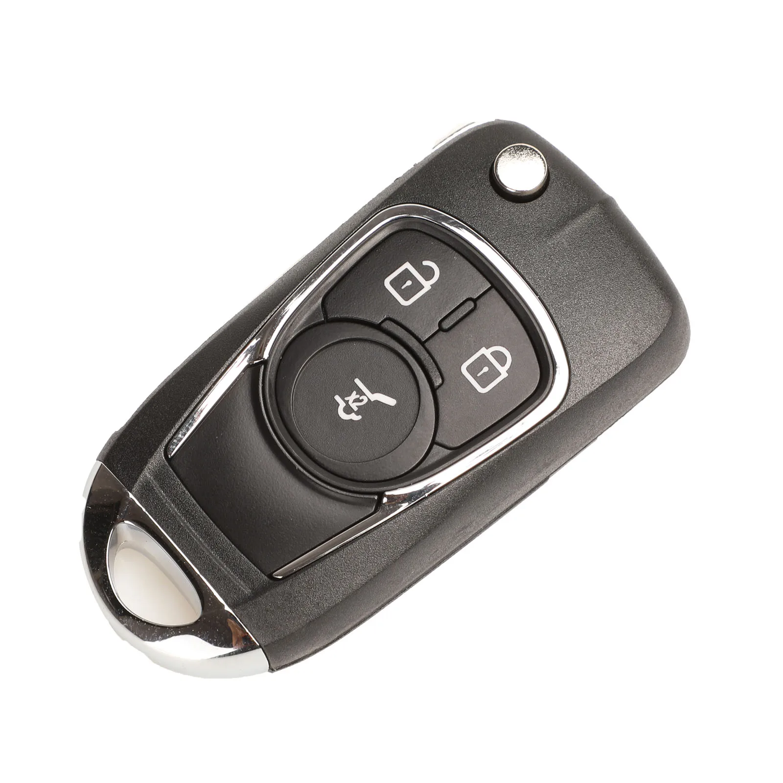 Jingyuqin 10 шт. для Chevrolet Cruze Buick Королевский бис Лакросс GL8 OPEL Insignia Astra J Zafira C чехол для дистанционного ключа автомобиля логотип - Цвет: 3B