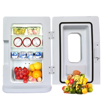 

10L Fridge Vehicle Refrigerator 12V Home Refrigeration Tools Small 45W Household Appliances Frozen Home Appliance Tool