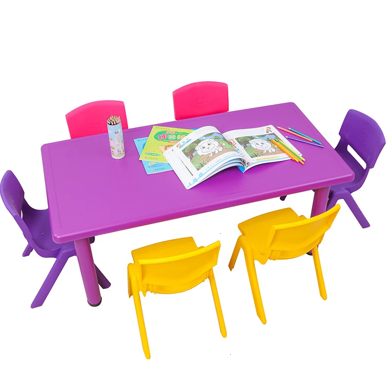 Детский стол для детского сада Avec Chaise Pupitre Tavolino Bambini Y Silla|Детские столы| |
