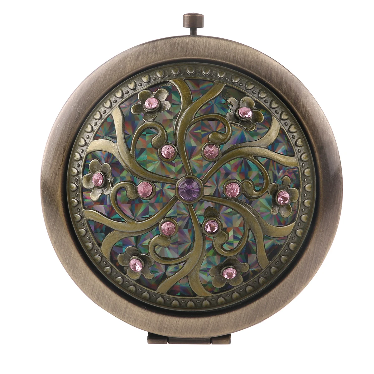 

Mini Round Double-sided Folding Cosmetic Makeup Purse Mirror Pocket Mirror