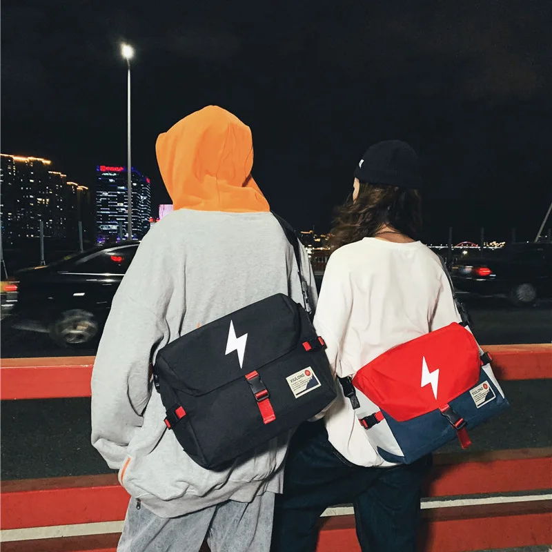 

Weysfor Vogue Unisex Reflective Messenger Bag Waterproof Nylon Camouflage Satchel Shoulder Crossbody Bags Handbag Mini Briefcase