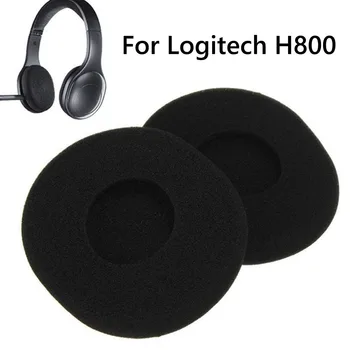 

Dropship 1 Pair Ear Pads Earpads Replacement Wireless Headphone Headset Sponge Cover for Logitech H800 H 800 Wireless Headphones