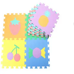 Экологически чистый детский игровой коврик EVA детский Противоскользящий коврик из пенопласта детский ползающий пазл мозаичный коврик 30*30