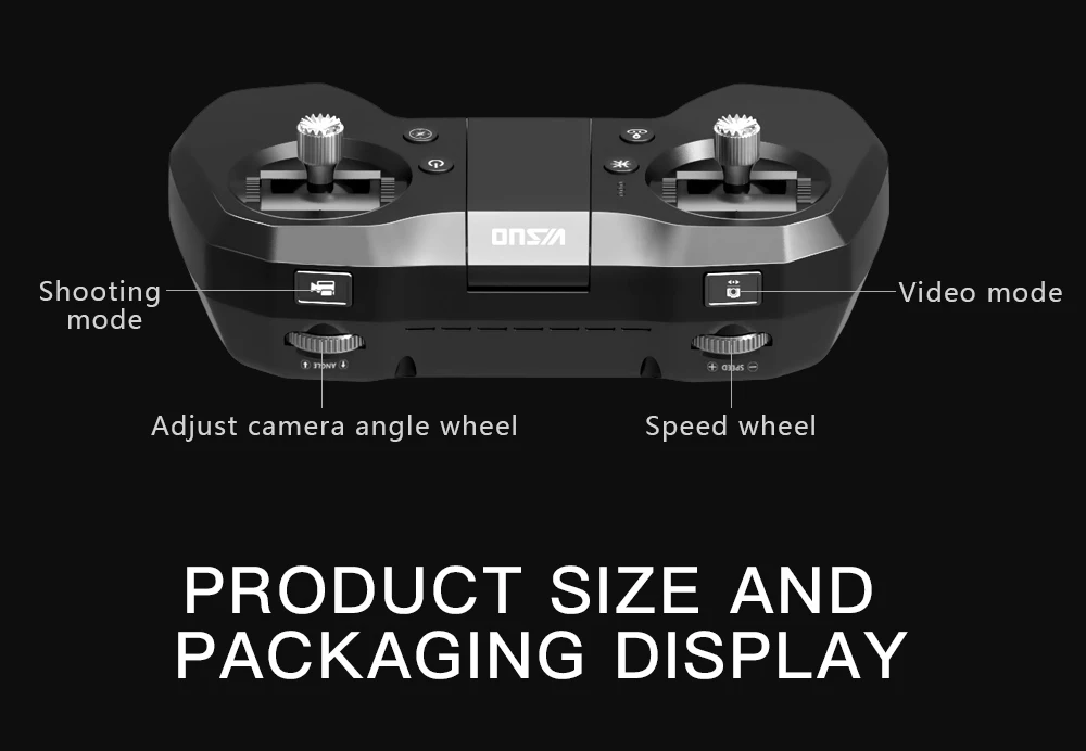 Visuo ZEN K1 Радиоуправляемый Дрон с GPS 4K Квадрокоптер с камерой управление жестами Квадрокоптер Flight 28mins следить за мной Дрон VS F11 B4W SG906