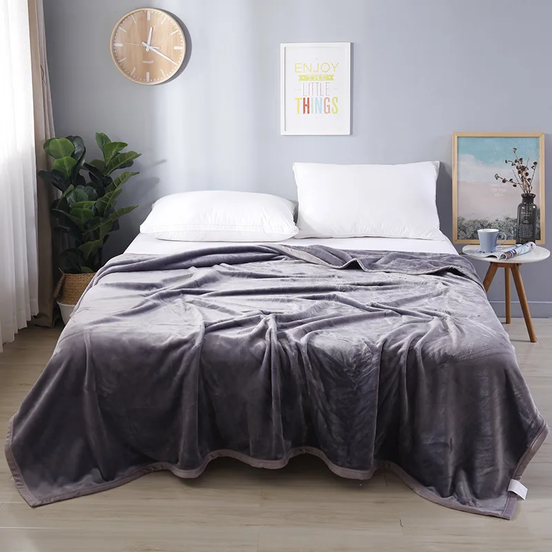 См x см мягкое теплое клетчатое Флисовое одеяло большое Сетчатое фланелевое