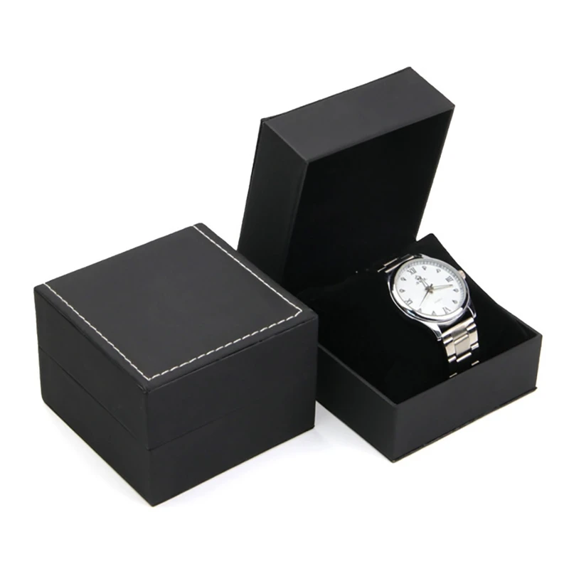 

Fashion Luxury Watch Box Holder Organizer Premium Wooden Jewelry Bracelet Storage Gift Case Single Grid