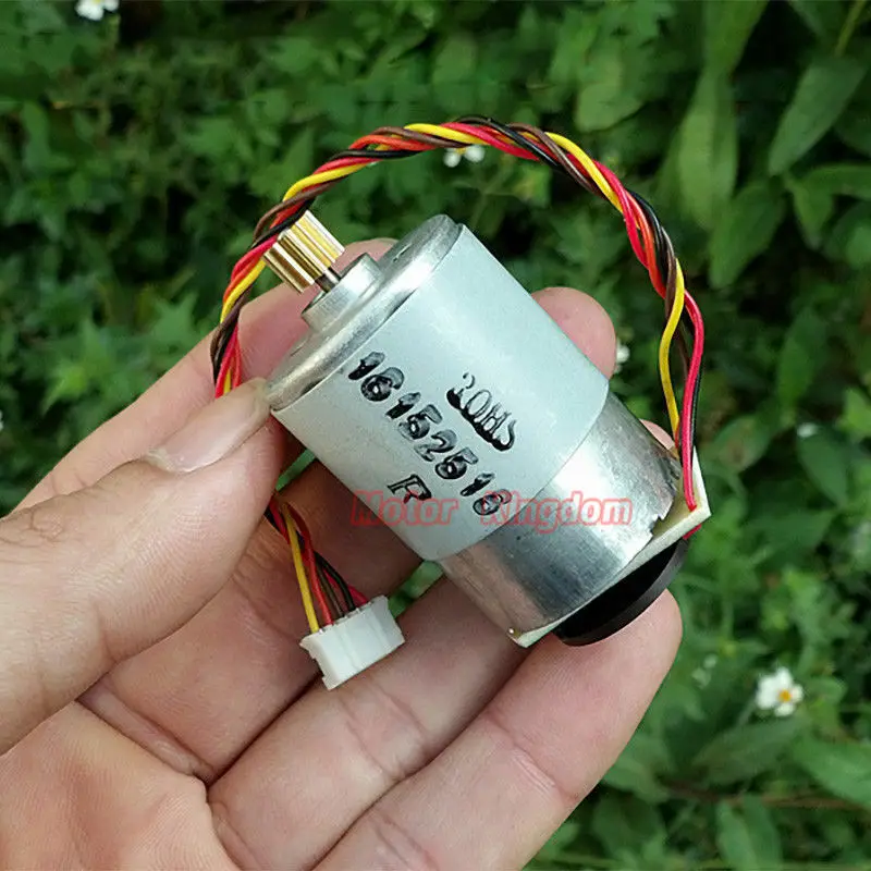 Micro RS-385 DC Motor With Speed Encoder Disk 12V 24V 10800RPM