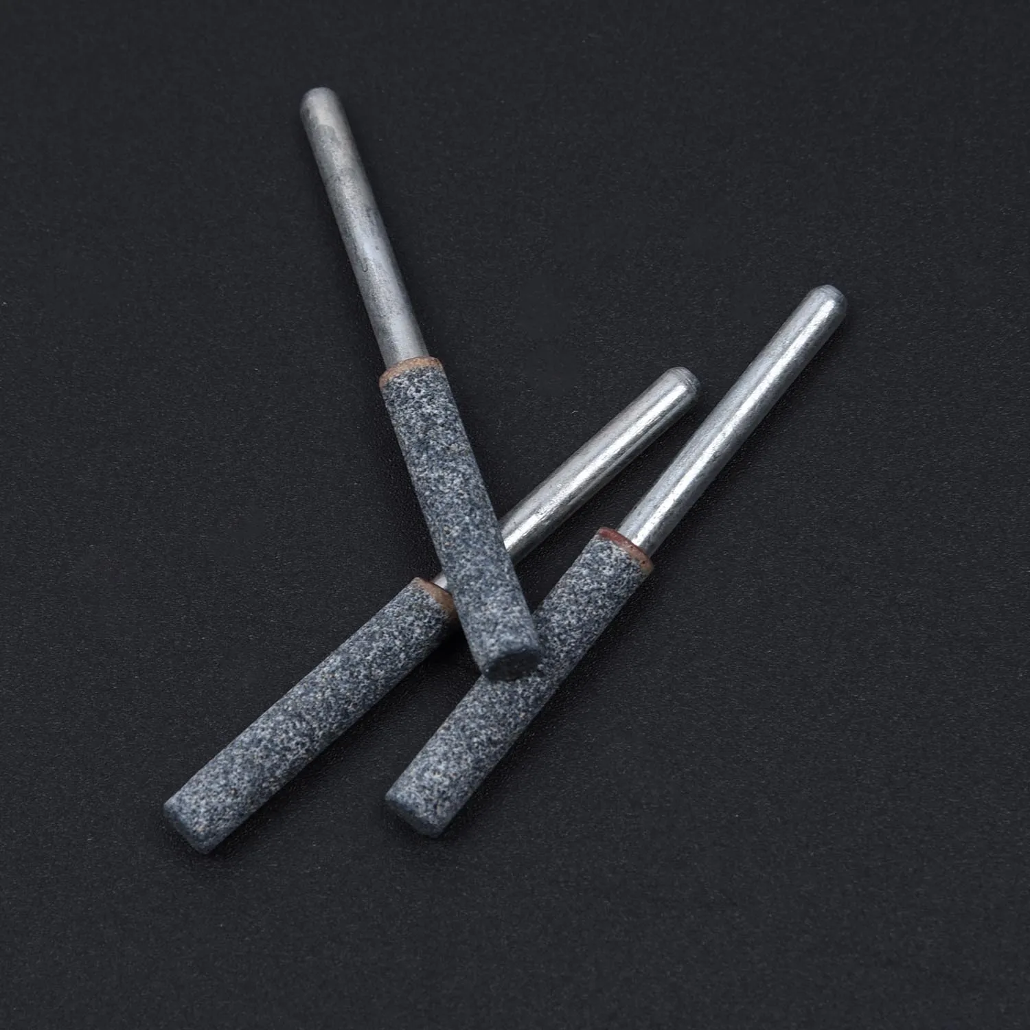 

3x 4.8 Mm Shank Diamond Chainsaw Sharpener Burr Stone File Chain Saw Sharpening