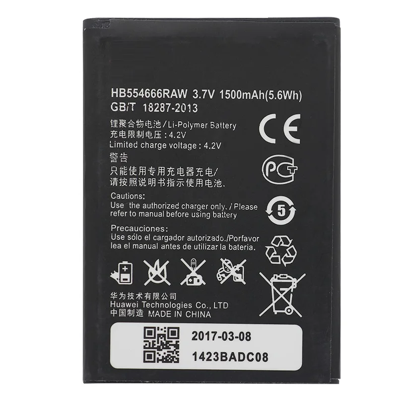 Сменная батарея HB554666RAW для Wi-Fi маршрутизатора Huawei 4G Lte E5372 E5373 E5375 EC5377 E5330 E5336 E5351 E5356 |