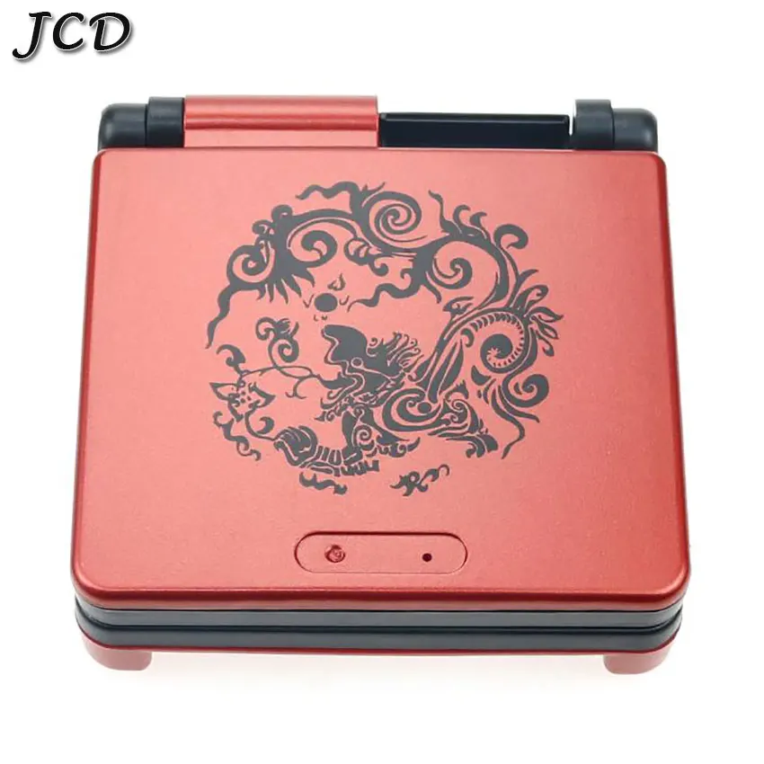 JCD для nintendo GBA SP Корпус чехол Замена Полный Корпус для Gameboy Advance SP чехол для игровой приставки - Цвет: Chinese dregon