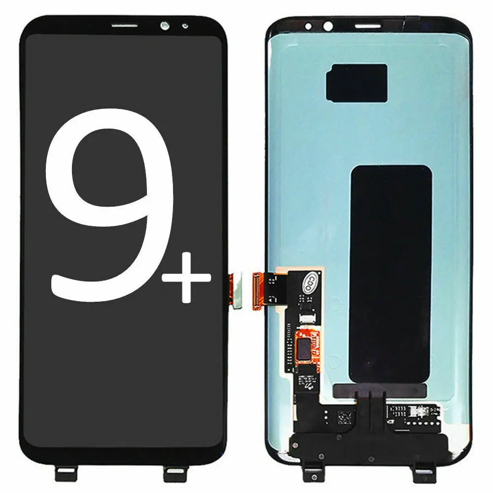 6,2 ''AMOLED с линией для samsung Galaxy S9+ PLUS G965A G965U G965F ЖК-дисплей кодирующий преобразователь сенсорного экрана в сборе