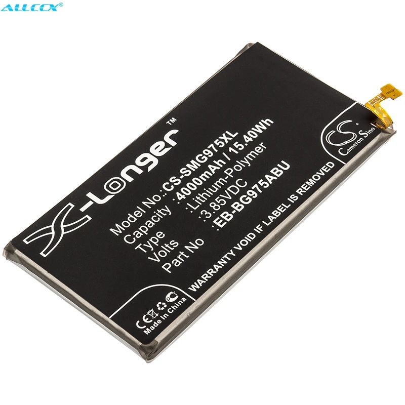 Аккумулятор Cameron Sino 4000mAh для samsung Galaxy S10 Plus, Galaxy S10+, SM-G9750/DS, SM-G9758, SM-G975D, G975F, SM-G975U, G975U1, G975W