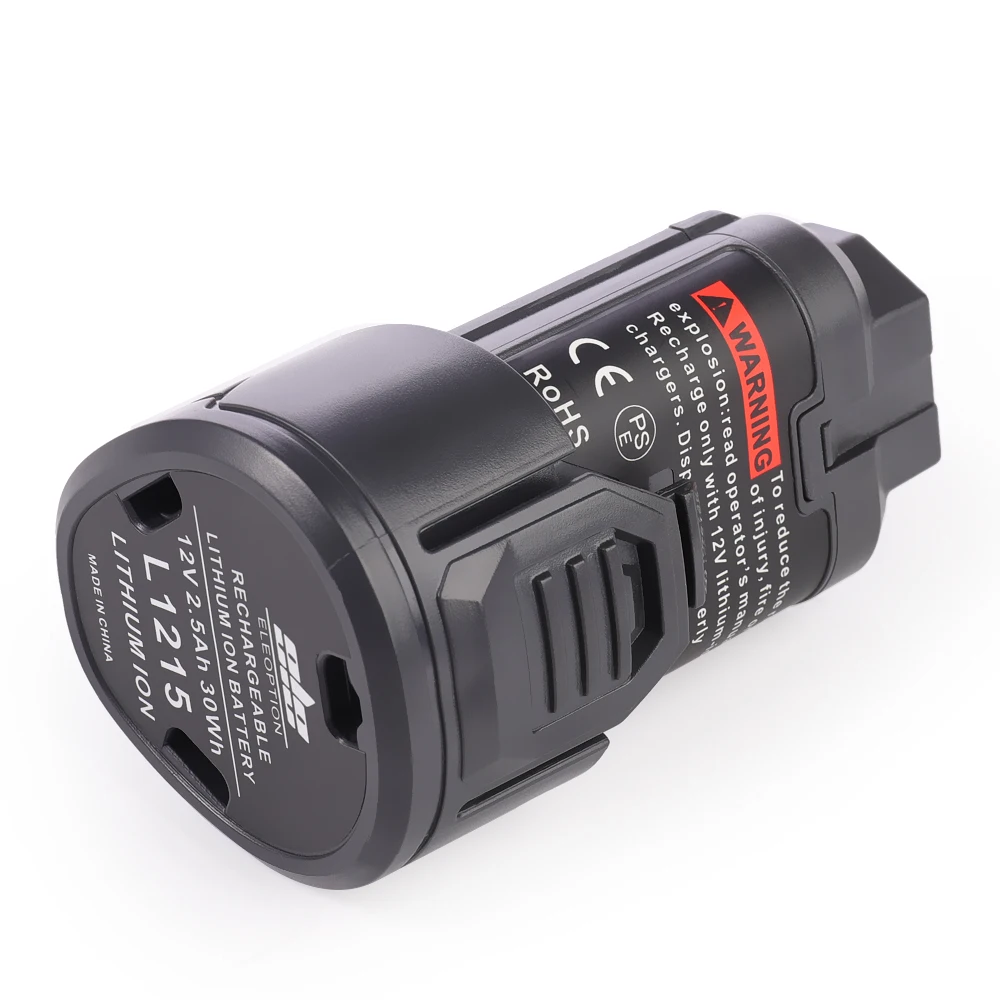 2X Shentec 12V 2500mAh Li-ion Batterie Pour AEG L1215 L1215P L1215R R86048 BLL12C BS12C BS12C2 BSS12C BWS12 BWS12CBWS