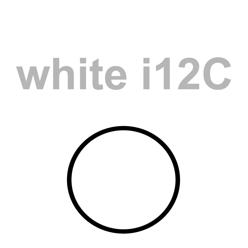 Матовый i12 TWS для дропшиппинг - Цвет: i12C white with box