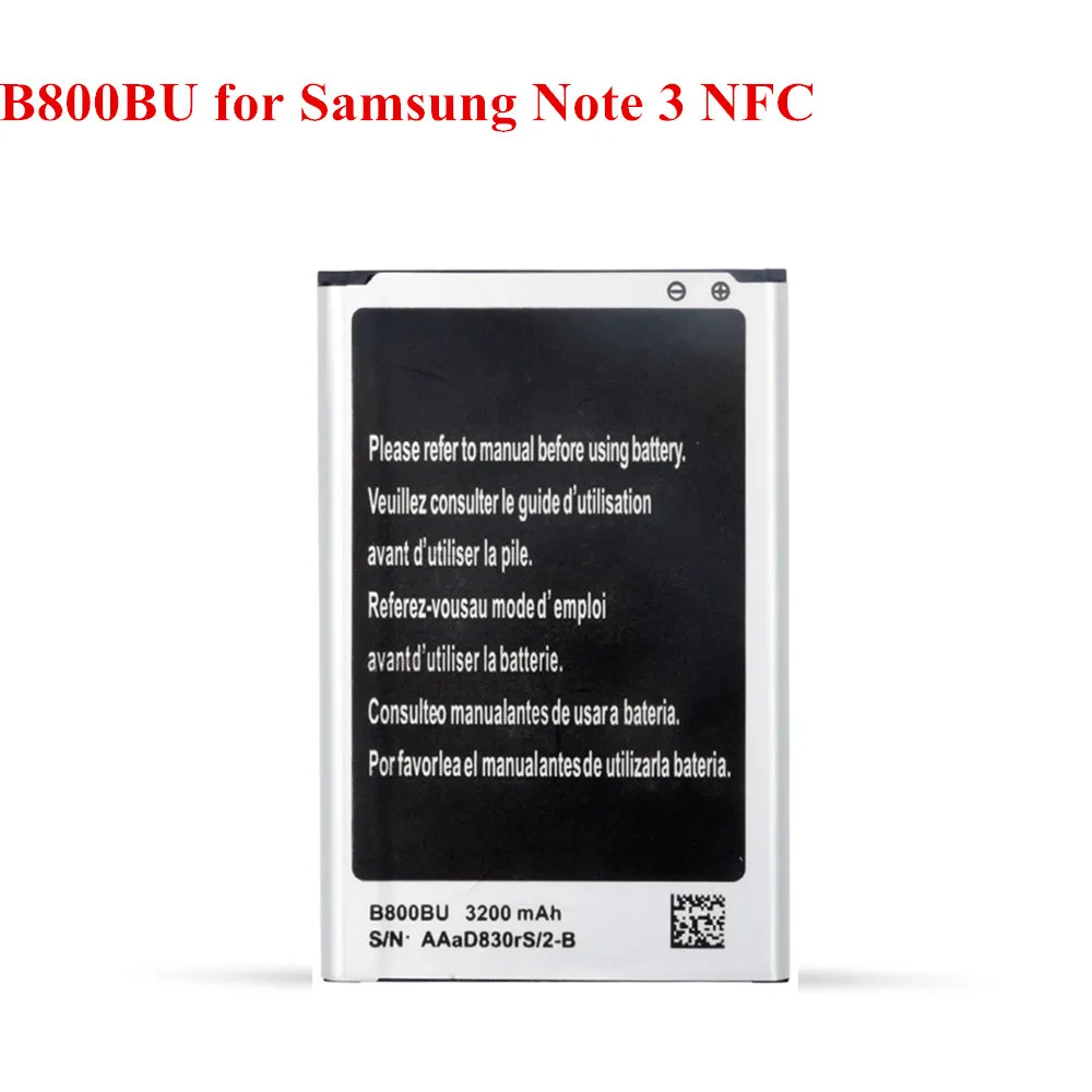 B800BU Аккумулятор OXEN B800BU B800BE для samsung Galaxy Note 3 Bateria EB-BN910BBU EB-BN915BBC для samsung Note 4 Edge с NFC - Цвет: B800BU