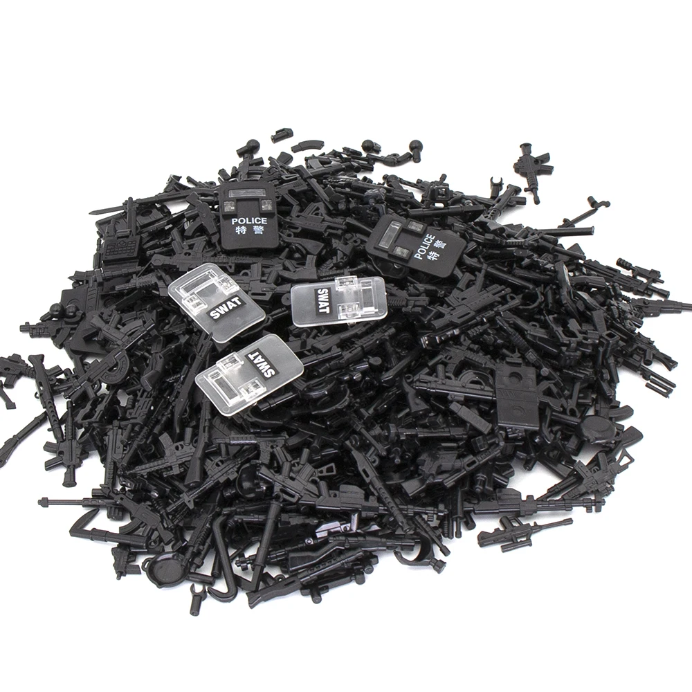 Конструктор военное оружие пистолеты строительные блоки 2 мировая война