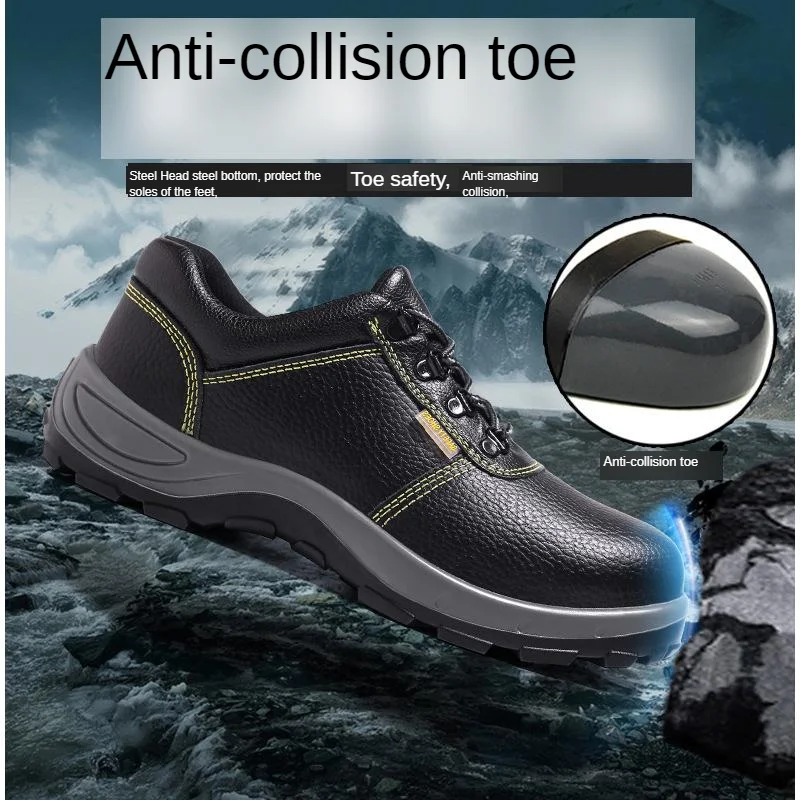 

Spring And Summer Stab Smashing Safety Shoes Lightweight Non-Slip Shoes Breathable Deodorizing Deltaplus End Safety Shoes