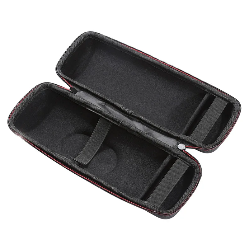 2 в 1 жесткий EVA сумка для хранения на молнии+ Мягкий силиконовый чехол для JBL Charge4 Bluetooth динамик для JBL Charge 4 Чехол - Цвет: Black Hard