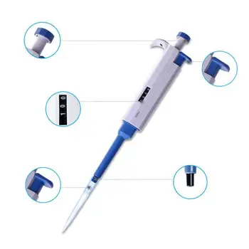 

Single Channel Manual Adjustable Pipette Echanical Pipette-top Pipettor Pipet Laboratory Apparatus Pipette En Plastique