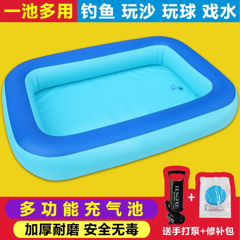 

Single Layer Thick Wear-Resistant CHILDREN'S Toy Fishing Pool Inflatable Beach Pool Sand Cassia Seed Pool Inflatable Swimming Po