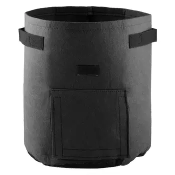 

Grow Bags 7 Gallon Plant Potato Carrot Tomato Onion, Double Layer Premium Breathable Nonwoven Cloth With Strap Handles (2 Pcs, B