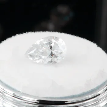 

1.5 Carat 6x9mm Offer Certifictae Pear Cut Moissanite D Color Test Positive VVS 3Ex For 10K 14K 18K Gold Jewelry