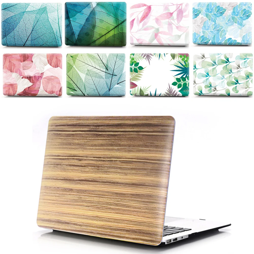 

Laptop Cover For MacBook Air 13 Pro Retina 11.6 12 15 13.3inch Touch Bar A2159 Hard Plastic Shell For Mac Air 13 A1932 2018 Case