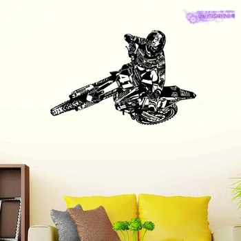 

MXGP Off-road Motorcycle Racing Sticker Vehicle Motocross Posters Vinyl Wall Decals Decor Mural Off-road Autocycle Racing Decal