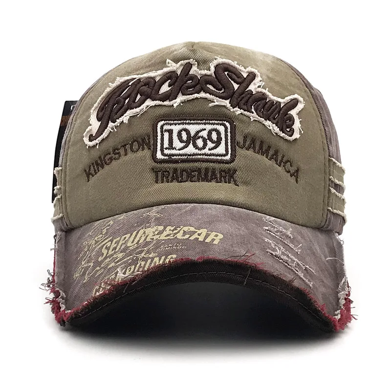 Вымытая винтажная Мужская бейсболки женские шапки для мужчин Bone Casquette винтажная шляпа Gorras 6 Панель летняя кепка кость - Цвет: Model color