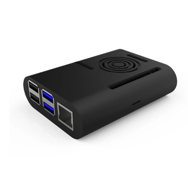 only Pi4 black case Aokin для Raspberry Pi чехол с алюминиевым радиатором защитный чехол Чехол Коробка для Raspberry pi 3 Model B+ Plus, Pi 3/2 Pi 4 4B - Цвет: only Pi4 black case