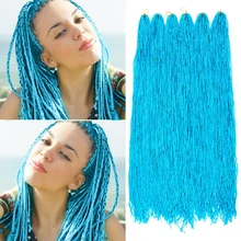 

Yinmei Baibian Zizi Braids Crochet Box Braid ZIzi Braid Hair Synthetic hair Extensions Purple Blue Pink Red Braiding Hair