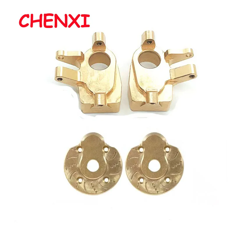 

Brass Weights Portal Axle Steering Knuckle Housing for 1:10 RC Crawler Axial SCX10 III & Capra Upgrade Parts T09