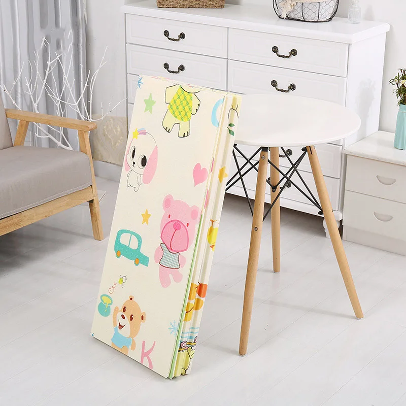 Детский игровой коврик XPE Puzzle, детский двусторонний утолщенный игровой коврик Infantil, коврик для ползания в детскую комнату, складной коврик, Детский ковер