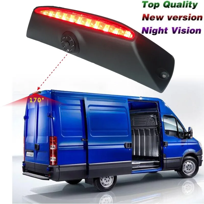 

Auto Car 3rd Brake Light Rear View Reverse Back Up Parking Camera for IVECO Daily 4th Gen 2011-2014 (Without brake lights)