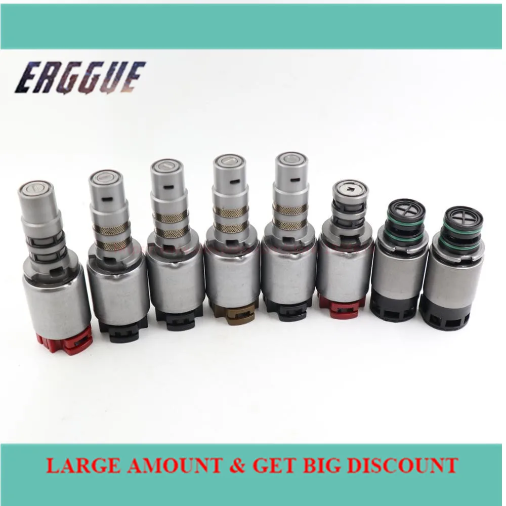 OEM A6LF1/2/3 A6MF1/2 комплект соленоида 8 шт. для hyundai Kia Chevrolet 6 Скорость Восстановленный и тестирование