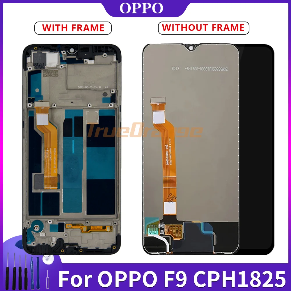 Оригинальный ЖК дисплей F9 для OPPO CPH1825 сенсорный экран дигитайзер Pro CPH1823 запасные