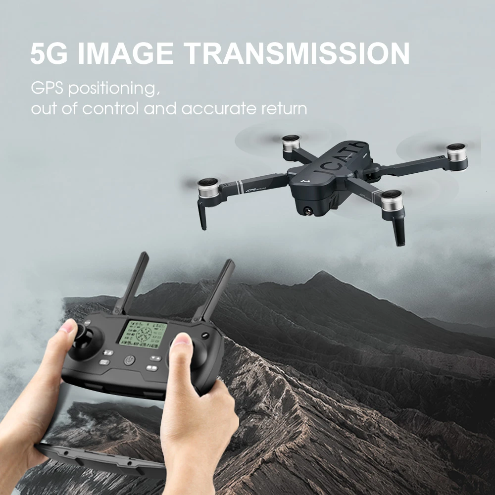 SMRC ICAT6 5G gps Дроны с 4k камерой HD RC Дрон, профессиональная аэрофотосъемка Дрон