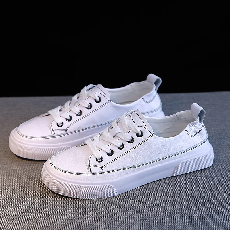 

Women Canvas Shoes White Vulcanized Casual Sneakers Trend Woman Shoes Street Leisure Footwear Female Schoenen Vrouw Hot Sale