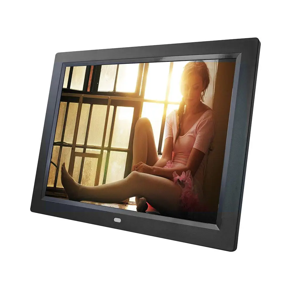 Yiwa 12 Inch Digital Photo Frame HD LED Electronic Music Video Album Picture Frame