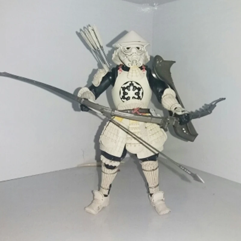 Звездные войны Самурай тайсо Боба Дарт Мол Вейдер Ashigaru Taikoyaku Akazonae Teppo Ahigaru Yumiashigaru Koutetsu экшн-модель - Цвет: E in box