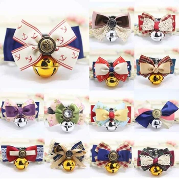 

Pet Dog Cat Bow Tie Collar Puppy Dress Up Bowknot Necktie Gentle Man Cats Party Bandana Collar